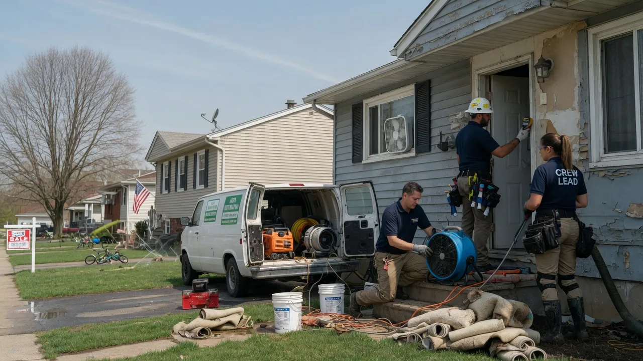 Flood Cleanup in Tennessee Colony, TX near me