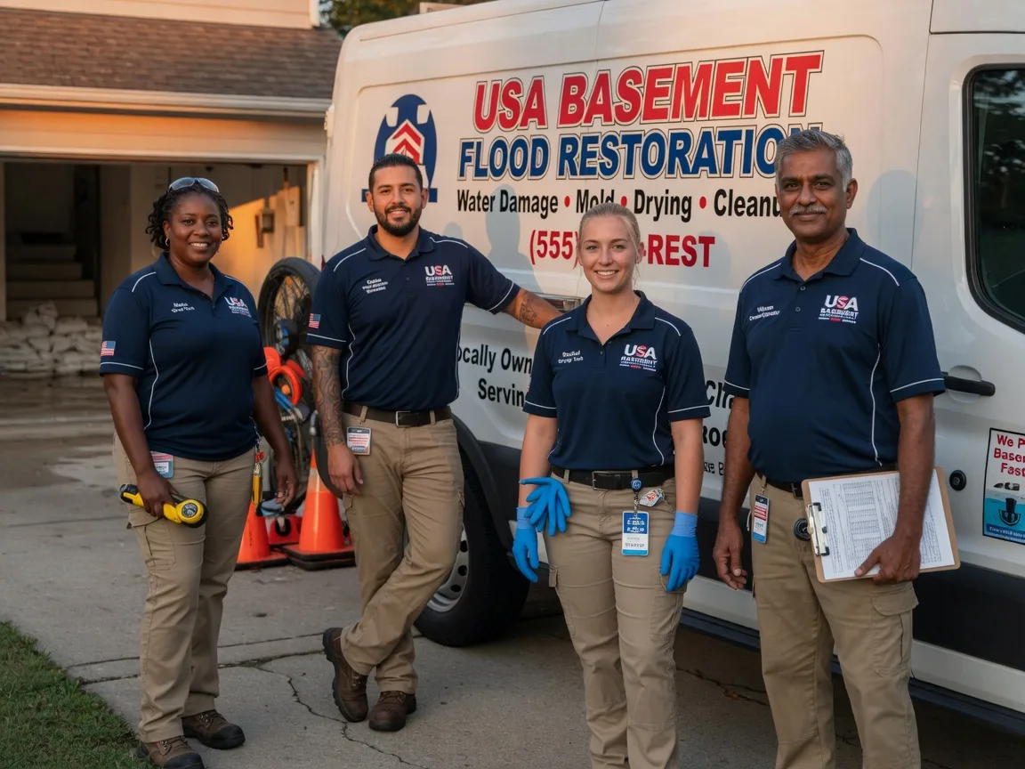 Basement Flood Cleanup company in Tennessee Colony, TX